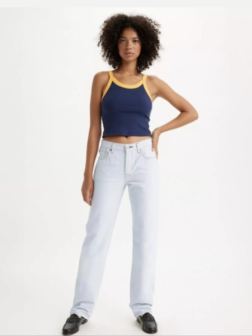 Levi's | 501® '90s Light Wash Mid-Rise Classic Denim Jeans in Left Out: 28x30